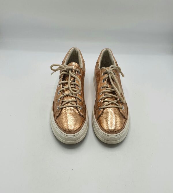 Adidasi dama Esprit 39 imitatie de piele , auriu - imagine 2