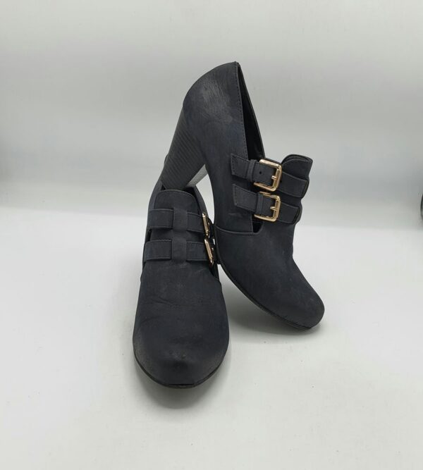 Pantofi dama Graceland 39 imitatie de piele , negru - imagine 1