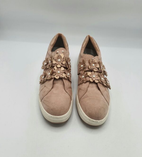 Adidasi dama Marco Tozzi 41 material textil , bej - imagine 2