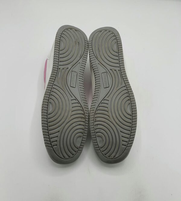 Adidasi dama Kappa 41 imitatie de piele , alb roz - imagine 4