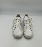 Adidas dama 39 imitatie de piele , alb albastru - imagine 2