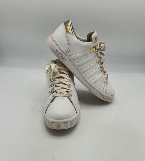 Adidasi dama K-Swiss 37 piele , alb - imagine 1
