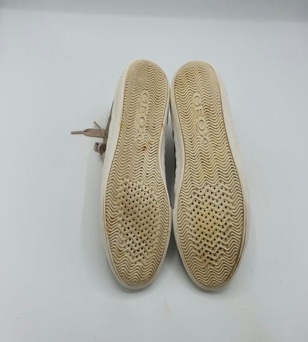Adidasi dama Geox 38 imitatie de piele , auriu - imagine 4