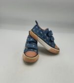 Tenisi copii 25 material textil , albastru alb