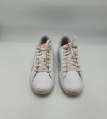 Adidasi dama  Puma 39 imitatie de piele , alb gri - imagine 2