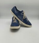 Tenisi dama Clarks 39 material textil , piele , albastru