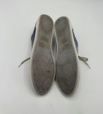 Tenisi dama Clarks 39 material textil , piele , albastru - imagine 4
