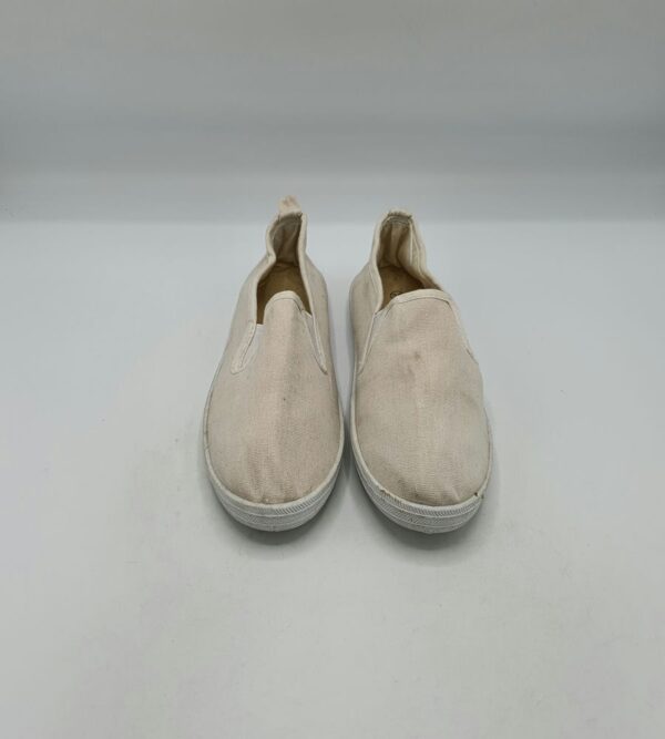 Espadrile dama  36 material textil , alb - imagine 2