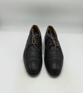 Pantofi barbati Lloyd 41.5 piele , negru - imagine 2