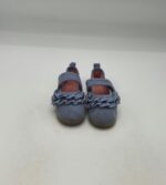 Sandale copii 21 material textil , albastru - imagine 2