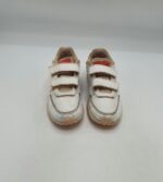 Adidasi copii Adidas 29 imitatie de piele , alb - imagine 2