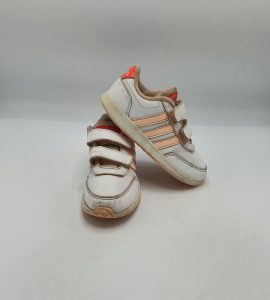 Adidasi copii Adidas 29 imitatie de piele , alb