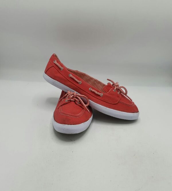 Espadrile dama  40 material textil , rosu - imagine 1