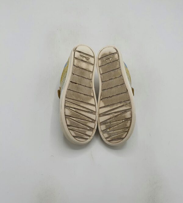 Tenisi copii Clarks 23 material textil , gri - imagine 4