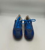 Adidasi dama 37 imitatie de piele , material textil , albastru - imagine 2