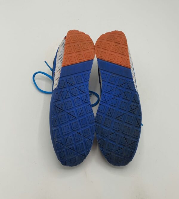 Adidasi dama 37 imitatie de piele , material textil , albastru - imagine 4