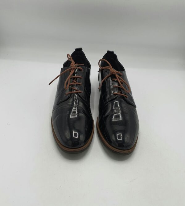 Pantofi barbati Graceland 41 imitatie de piele , negru - imagine 2