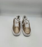 Adidasi dama H&M 36 imitatie de piele , auriu - imagine 2