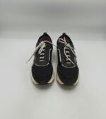 Adidasi dama  Geox 38 , material textil , piele , negru - imagine 2