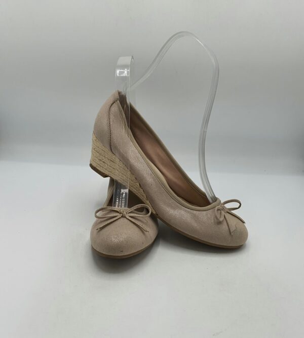 Pantofi dama Graceland 40 material textil , crem - imagine 1