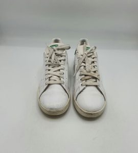 Adidasi dama Adidas 39 imitatie de piele , alb verde - imagine 2