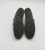 Adidasi dama Semler 37 imitatie de piele , piele intoarsa , negru verde - imagine 4