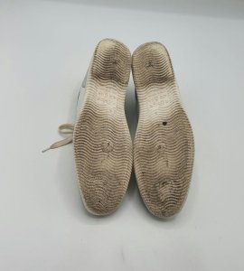 Adidasi dama Rohde 37.5 imitatie de piele , alb gri - imagine 4