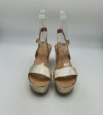 Sandale dama Jonak 39 imitatie de piele , alb - imagine 2