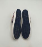 Tenisi dama Geox 35 material textil , piele , alb gri - imagine 4