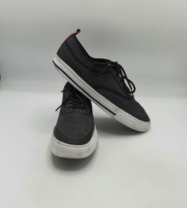 Tenisi barbati Tommy Hilfiger  41,5 material textil , negru - imagine 1