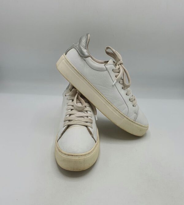 Adidasi dama Selected Femme 37 piele , alb - imagine 1
