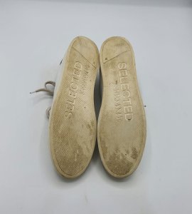 Adidasi dama Selected Femme 37 piele , alb - imagine 4