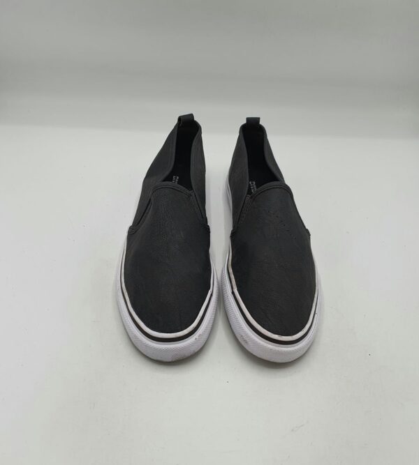 Espadrile dama  H&M 40 imitatie de piele , negru alb - imagine 2
