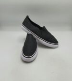 Espadrile dama  H&M 40 imitatie de piele , negru alb
