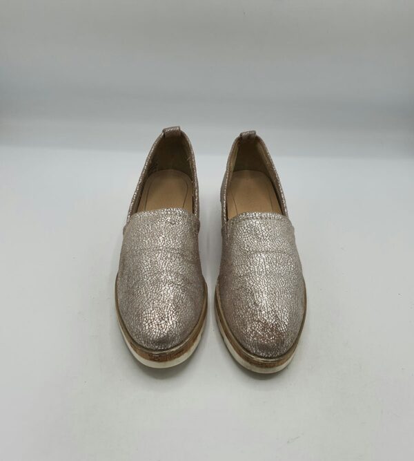 Espadrile  dama Marco Tozzi 37 material textil , argintiu - imagine 2
