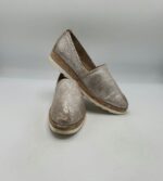 Espadrile  dama Marco Tozzi 37 material textil , argintiu