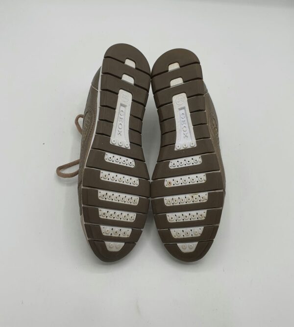 Adidasi dama Geox 37 imitatie de piele , auriu - imagine 4