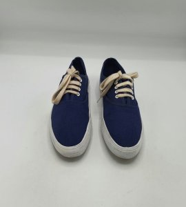 Espadrile dama 38 material textil , albastru - imagine 2