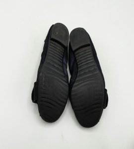Balerini dama K&S 37 imitatie de piele , piele , negru - imagine 4