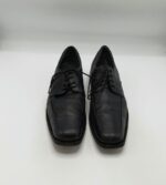 Pantofi barbati Borelli 41 piele , negru - imagine 2