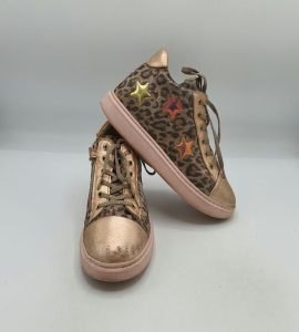 Adidasi copii Friboo 35 imitatie de piele , piele intoarsa , maro negru