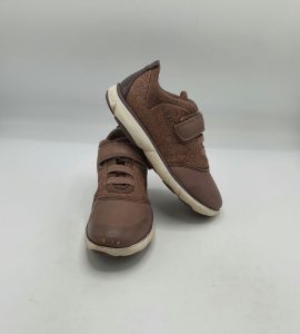 Adidasi copii Geox 31 imitatie de piele  , material textil ,  maro