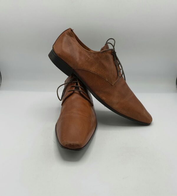 Pantofi barbati Redherring 45 piele , maro - imagine 1