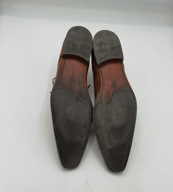 Pantofi barbati Redherring 45 piele , maro - imagine 4