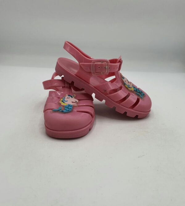 Sandale copii  30 alte material , roz - imagine 1