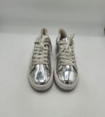 Adidasi dama 39 imitatie de piele , gri - imagine 2