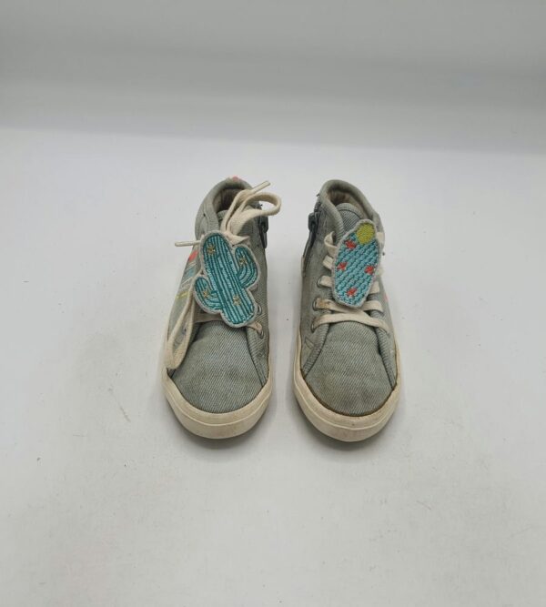 Adidasi copii Zara 23 material textil , albastru - imagine 2