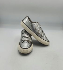 Adidasi copii Next 33 imitatie de piele , argintiu