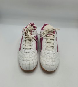 Adidasi dama Dockers 41 imitatie de piele, piele , alb roz - imagine 2