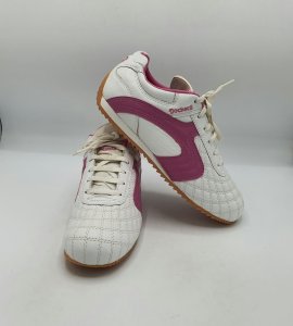 Adidasi dama Dockers 41 imitatie de piele, piele , alb roz